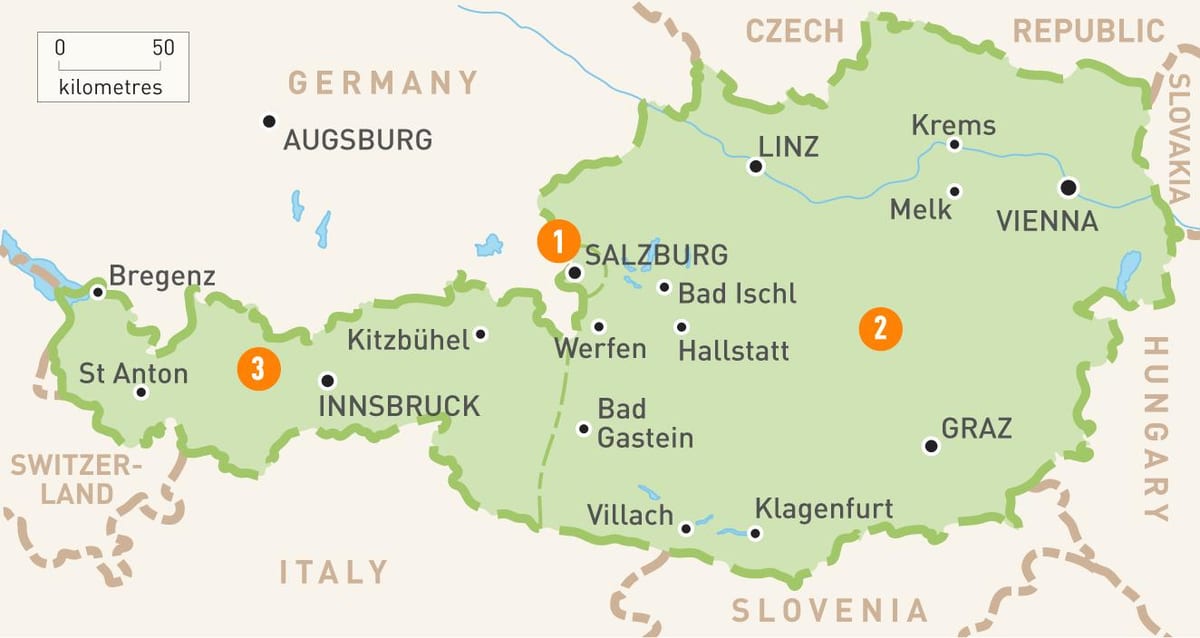 mapa de bregenz austria