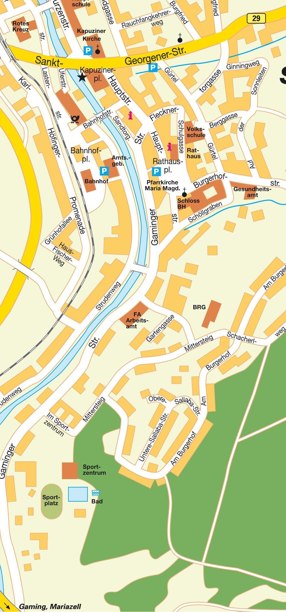 mapa de xogos de austria