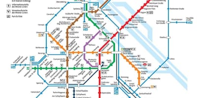 Austria subterráneo mapa