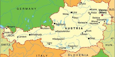 Austria innsbruck mapa
